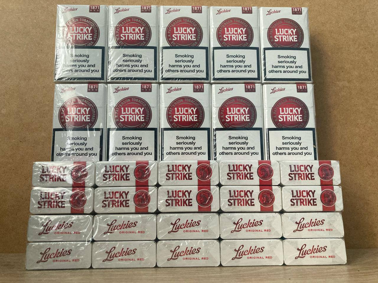 Lucky Strike KS red (круг) 1 Lucky Strike KS red (круг)