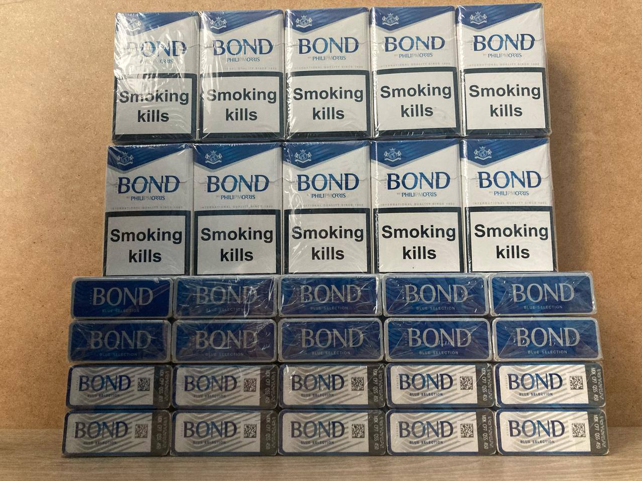 Bond KS blue (круглая пачка) 1 Bond KS blue (круглая пачка)
