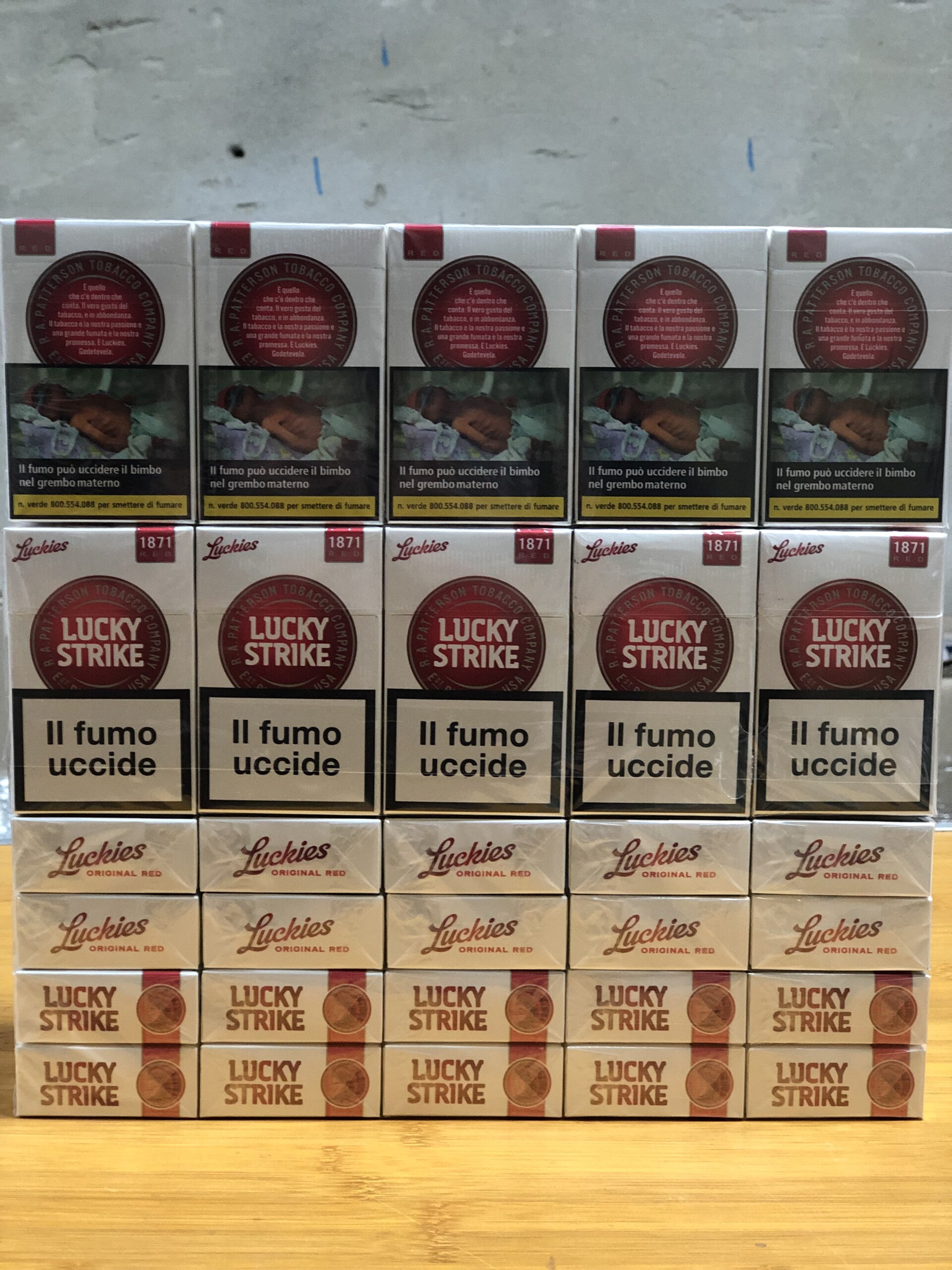 Lucky Strike KS red (квадрат) 2 Lucky Strike KS red (квадрат) — изображение 2