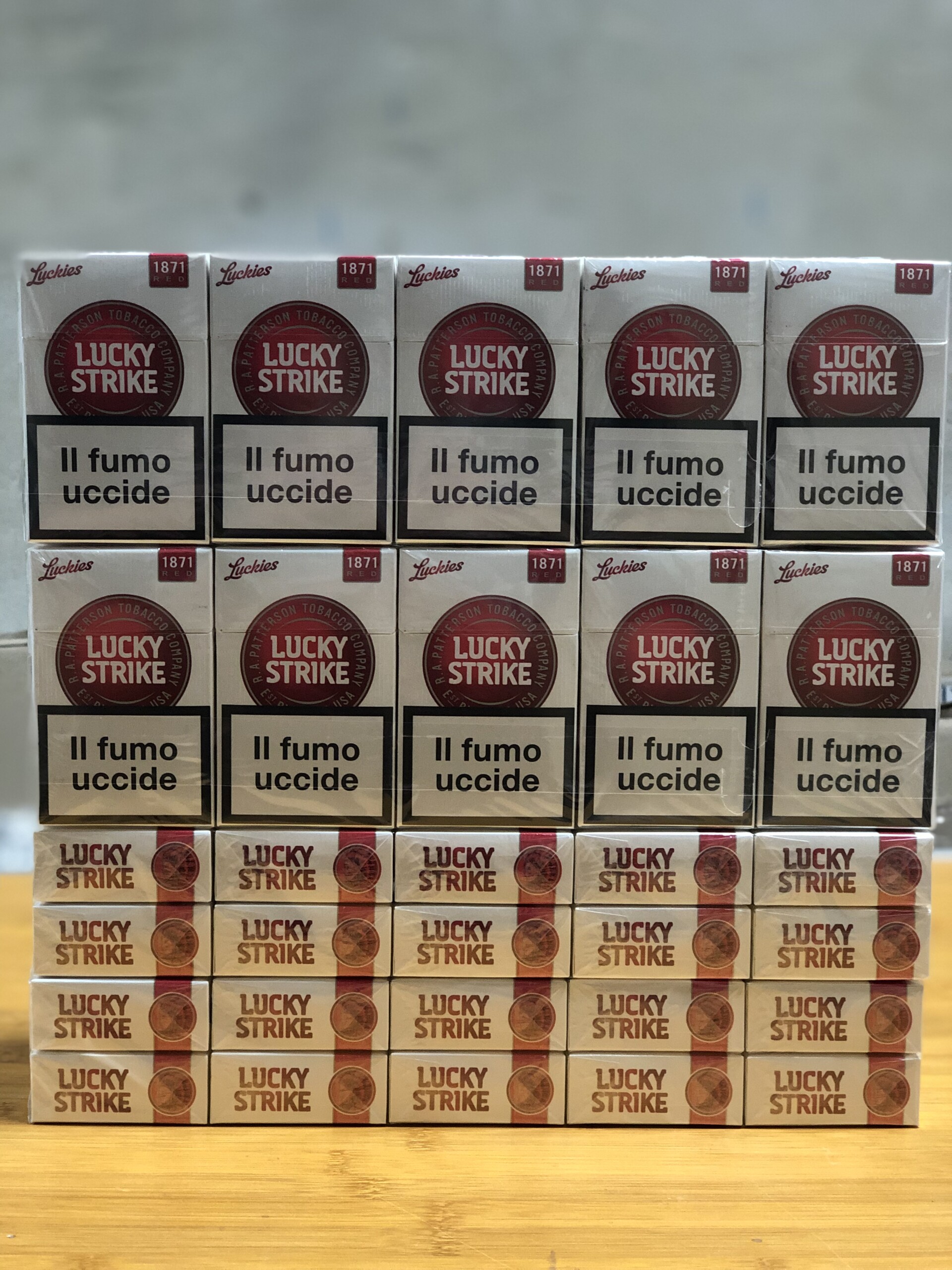 Lucky Strike KS red (квадрат) 1 Lucky Strike KS red (квадрат)