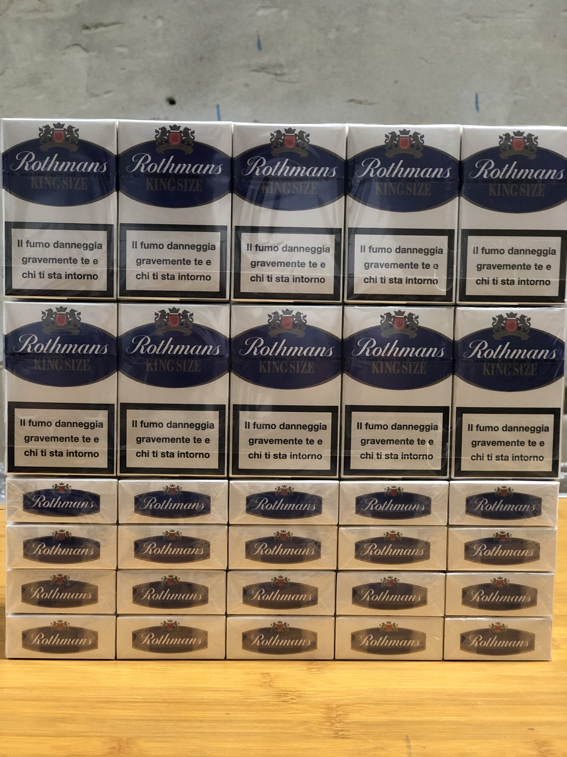 Rothmans KS blue 1 Rothmans KS blue