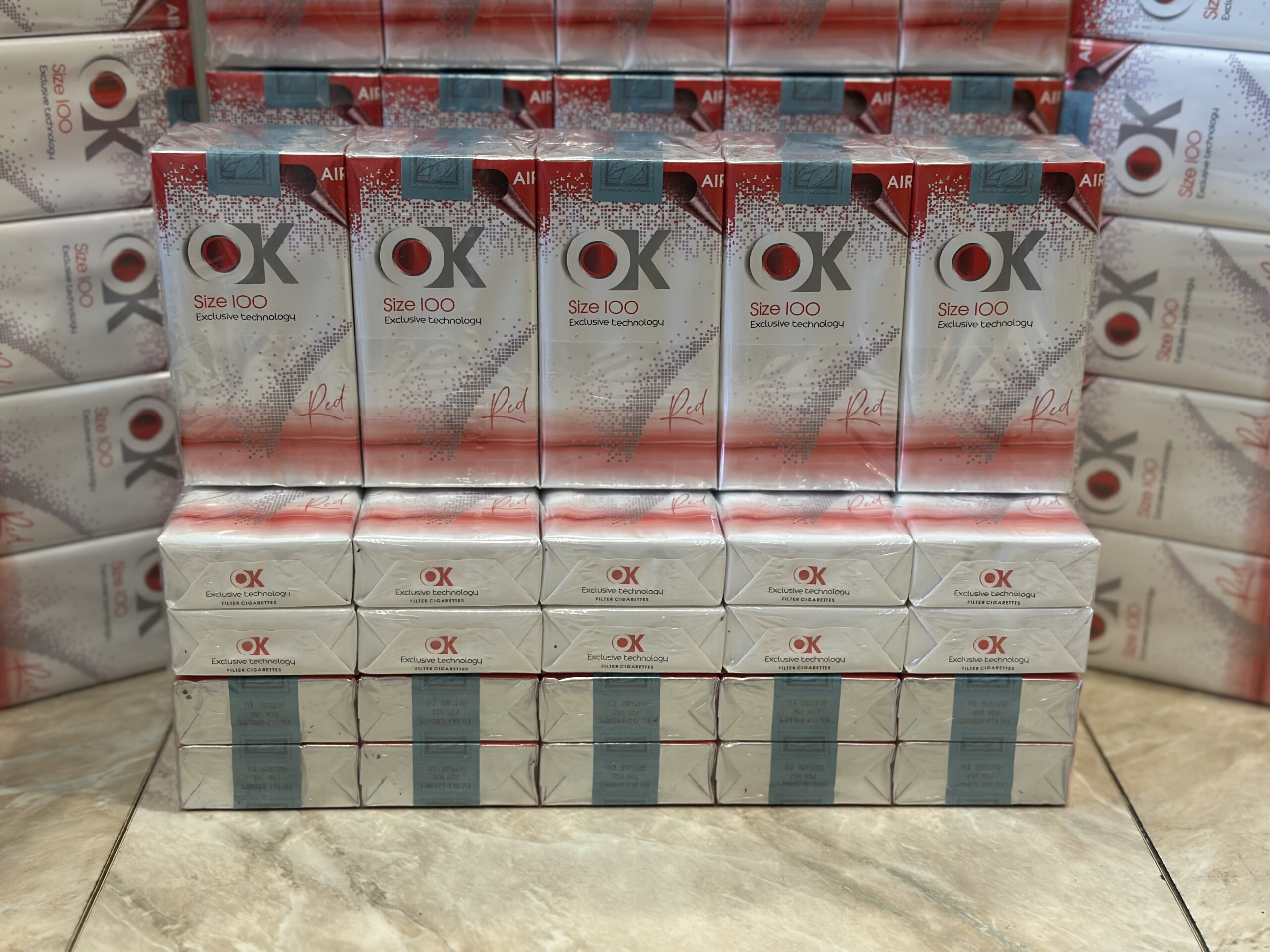 OK KS 100 mm Red 1 OK KS 100 mm Red