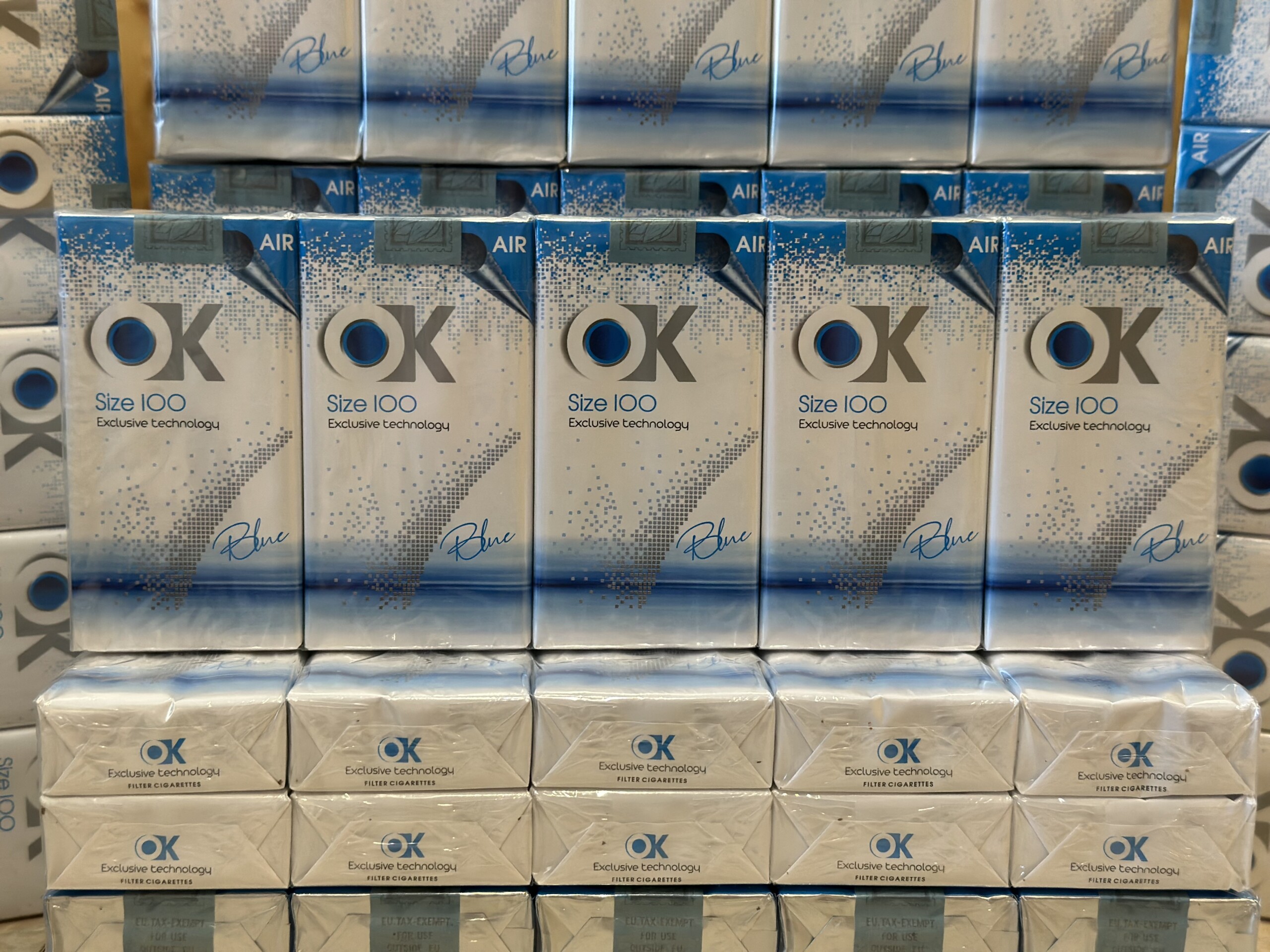 OK KS 100 mm Blue 1 OK KS 100 mm Blue